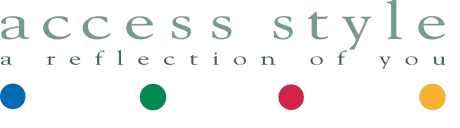 Access Style brand tagline and logo